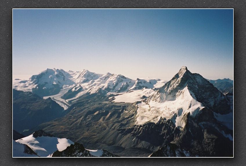 9  Matterhorn von Dent Blanche aus