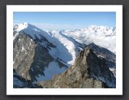 2 Blick vom Südgrat Richtung Weissmies