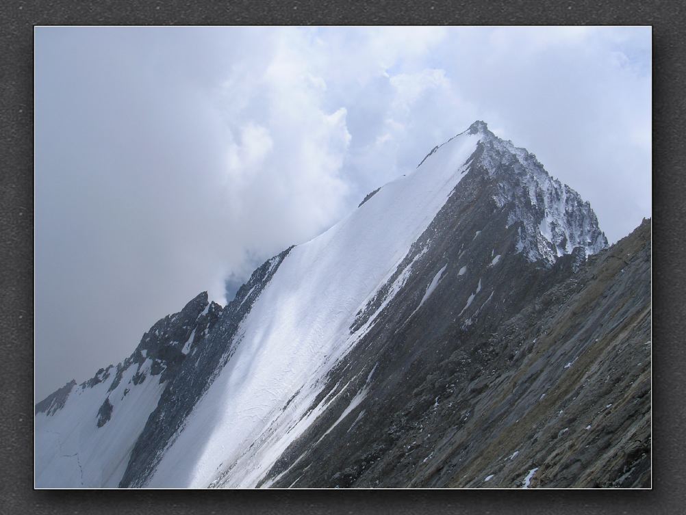 1 Blick zurück zur Lenzspitze