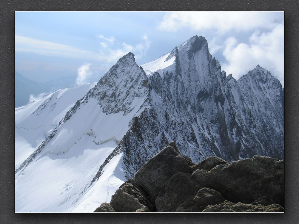 6 Blick vom Hohberghorn zum Stecknadelhorn