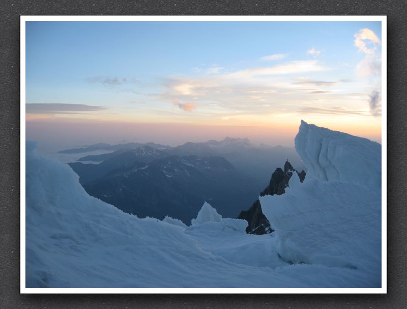 1 Morgenstimmung gegenüber Aig du Midi