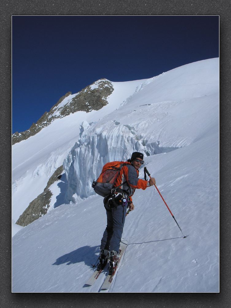 4 Im Aufstieg zum kleinen Aletschhorn