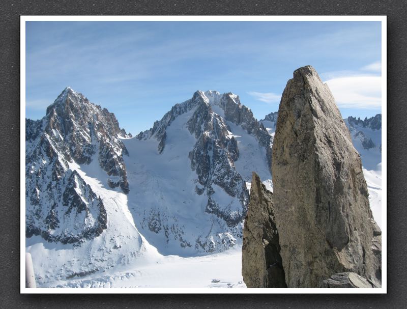 1 Sicht auf den Col du Chardonnet