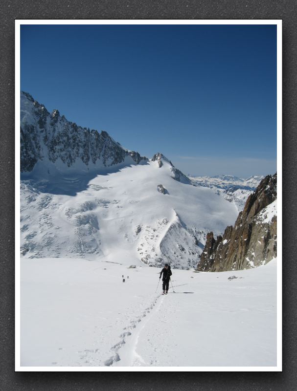 2 Aufstieg auf den Col du Chardonnet