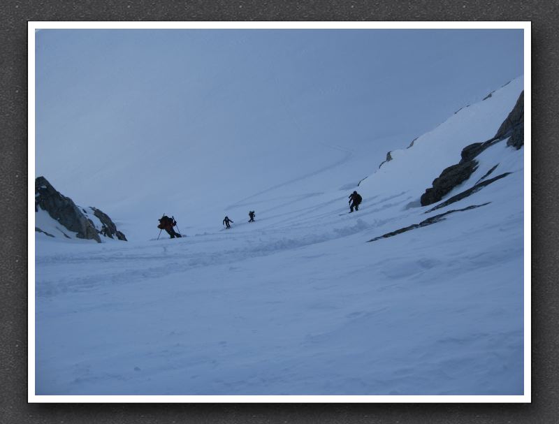 4 steiler Aufstieg auf den Col de Saleina