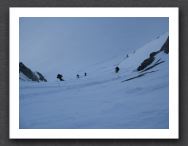 4 steiler Aufstieg auf den Col de Saleina