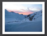 9 Abendstimmung aus der Hütte