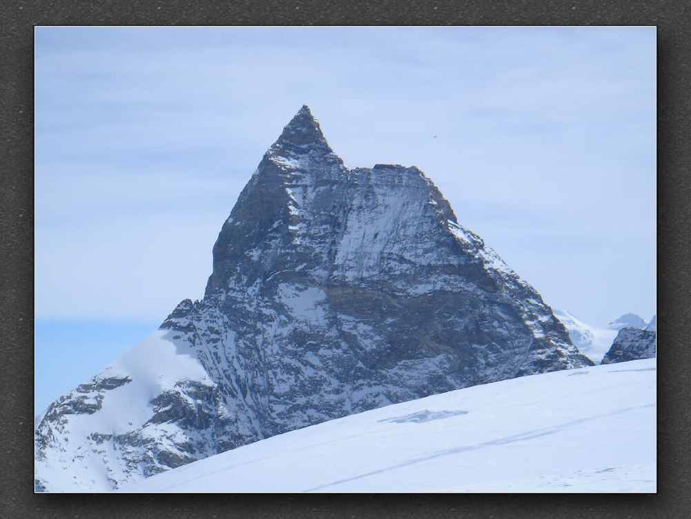 9 Das Matterhorn grüsst