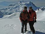 6 auf dem Petit Combin vor dem Grand Combin