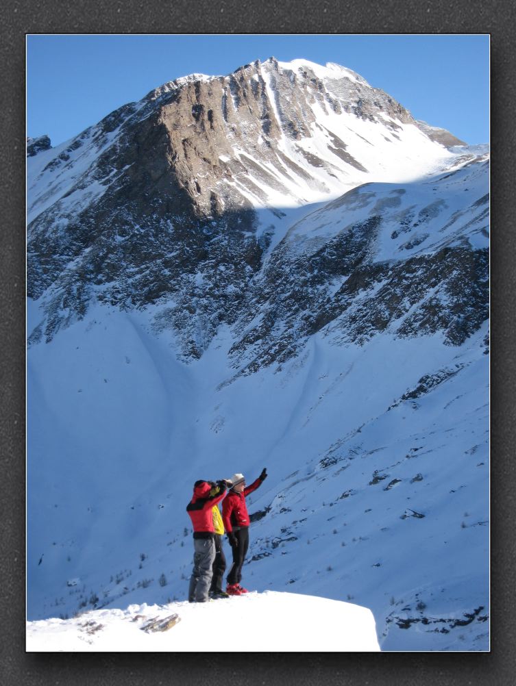 2 Routenstudium am Breithorn