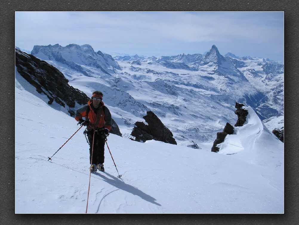 5 Im Abstieg vom Strahlhorn