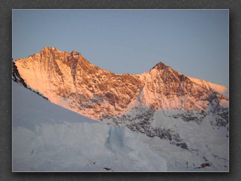 7 Mischabelgruppe im Morgenlicht