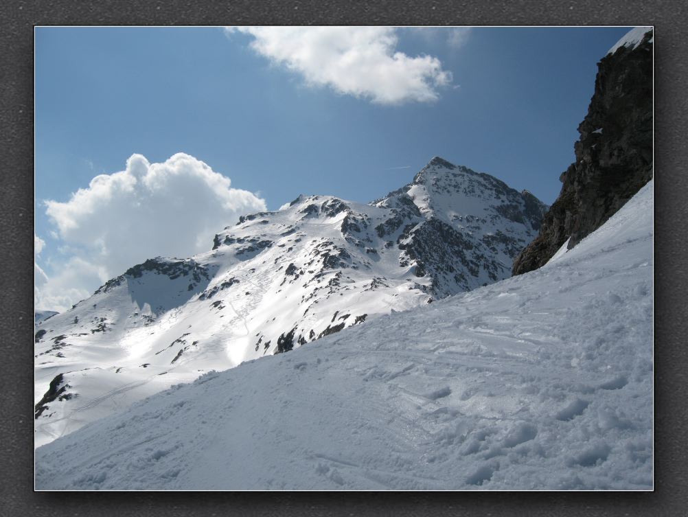 1 Blick zum Piz Tambo