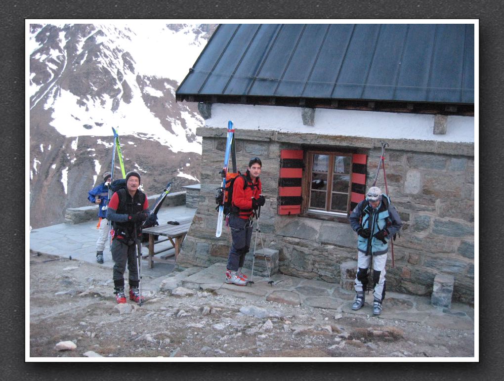 1  Abmarsch von der Turtmannhütte